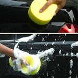10 PCS Honeycomb Car Wash Sponge Grote vacum compressie Sponge Car Beauty Waxing Tool (Random Colour Delivery)