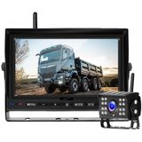 7 inch digitale draadloze achteruitrijbeeld 1080p video systeem truck monitoring rijden recorder enkele weg + 1 nacht videocamera