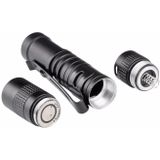 Mini LED pen-vormige sterke zaklamp pen clip toorts  grootte: 9.1 cm