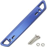 Auto Modificatie Koolstofvezel Patroon Nummerplaat Frame Houder(Blauw)