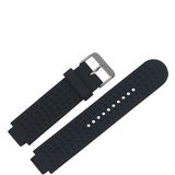 Voor Garmin Forerunner 620 Solid Color Replacement Wrist Strap Watchband(Zwart)