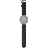 Voor Garmin Forerunner 620 Solid Color Replacement Wrist Strap Watchband(Zwart)