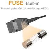 Auto Computer ECU Memory Saver Oplaadbare Batterij Vervanging Tool Kit Accessoires