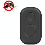H20 ultrasone USB-muggenwerend middel Draagbaar Outdoor Mini Insect Repellent (Zwart)