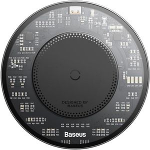 Baseus BS-W530 15W QI snelle draadloze oplader met USB-C / Type-C-kabel