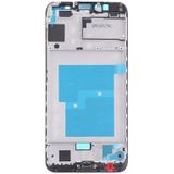 Front behuizing LCD frame bezel plaat voor Huawei Y6 Prime (2018) (zwart)