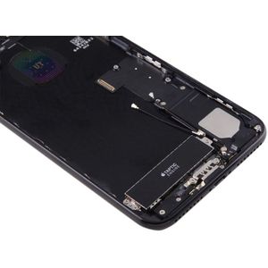 voor de iPhone 7 Plus batterij Back Cover Assembly met de kaart Tray(Black)