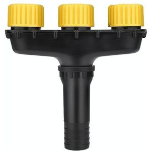 DKSSQ Tuinieren Watering Sprinkler Nozzle  Specificatie: 3 Hoofd met 1 5 inch-interface