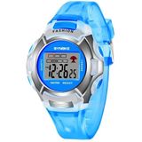 SYNOKE 99329 waterdicht lichtgevende sport elektronische horloge voor kinderen (blauw)