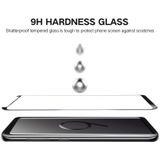 Voor Galaxy S9 PLUS 0 33 mm 9H oppervlaktehardheid 3D gebogen rand anti-kras niet-volledig scherm HD volledig zelfklevende glas Screen Protector (zwart)