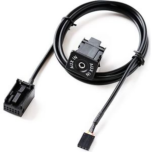 AUX Interface + bedrading hardheid voor BMW MINI ONE  COOPER E39 E53 X5Z4 E85 E86 X 3 E83  kabel lengte: 1.5m