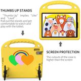 For Lenovo Tab B10 10.1 2020 Love Small Palm Holder EVA Tablet Case(Yellow)