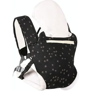 Kangaroo Baby Portable Multifunctionele Baby Carrier Front Hold Baby Ademende Drager (Night Sky Little Star)