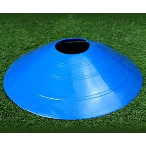 10 PCS Voetbal Training Sign Disc Sign Cone Obstacle Football Training Equipment (Blauw)