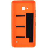 Frosted oppervlakte omhulling van kunststof Back Cover voor Microsoft Lumia 640 (oranje)