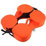 Zwemmen Ring Gratis Opblaasbare Kinderen Oksel Ring Ring Zwemmen Apparatuur voor 0-3 jaar oude baby's  grootte: 39 x 16 x 10cm (Oranje)