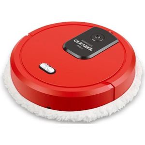 KeLeDi Huishouden multifunctionele dweilrobot Intelligente Bevochtiger automatische verneveling aroma diffuser (rood)