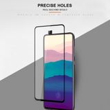 mocolo 0.33 mm 9u 2.5 D volledige lijm gehard glas film voor Galaxy A90 (zwart)