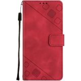 Voor iPod Touch 7 / Touch 6 Skin-feel relif lederen telefoonhoes