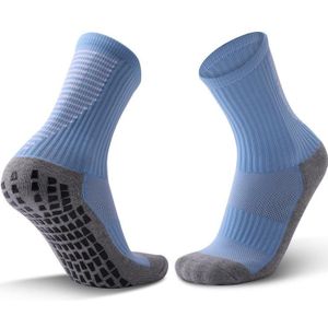 Volwassen dikke handdoek voetbal sokken antislip slijtvaste buis sokken  maat: gratis grootte