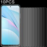 Voor Xiaomi Mi 10T 5G / 10T Pro 5G / 10T Lite 5G 10 PCS 0.26mm 9H 2.5D Tempered Glass Film