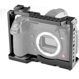 YELANGU C18 YLG0915A-A Video Camera Cage Stabilisator voor Panasonic Lumix DC-S1H / DC-S1 / DC-S1R (Zwart)