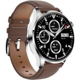 M103 1.35 inch IPS Kleurenscherm IP67 Waterdicht Smart Watch  ondersteuning Slaapbewaking / hartslagmonitoring / Bluetooth-oproep / muziek afspelen  stijl: lederen band