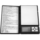 MH-1108 Notebook vorm hoge precisie elektronische Diamond gouden sieraden schaal (0 1 g ~ 2000 g)  exclusief batterijen