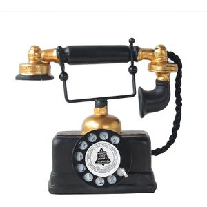 Hars draaitafel telefoon model creatieve thuiskantoor veranda ornament decoratie