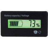 H6133 12V-84V Loodzuur Batterij Voltage Tester Percentage Voltmeter Gauge Lithium Batterij Status Monitor (Green Light)