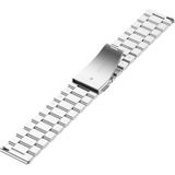 22mm Steel Wrist Strap Watch Band voor Fossil Gen 5 Carlyle  Gen 5 Julianna  Gen 5 Garrett  Gen 5 Carlyle HR(Zilver)