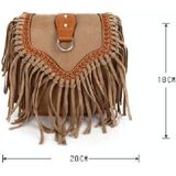 Enkele schouder Crossbody Tassel damestassen