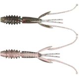 2 zakken gezouten garnalen type fishy lure zacht aas zacht 88mm/2.2g (12pcs/zak)(SL-2006-A)