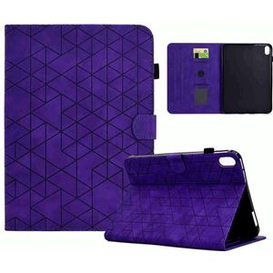 Voor iPad 10e generatie 10.9 2022 Rhombus TPU Smart lederen tablethoes