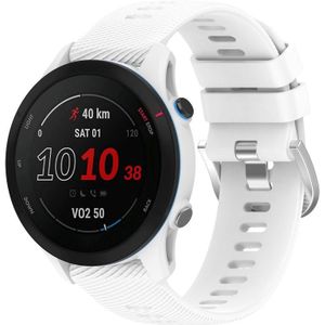 Voor Amazfit GTR 47 mm 22 mm effen kleur zachte siliconen horlogeband