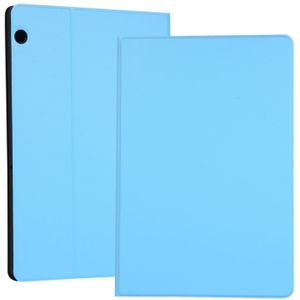 Universal Spring Texture TPU Protective Case for Huawei MediaPad T5  with Holder(Sky Blue)