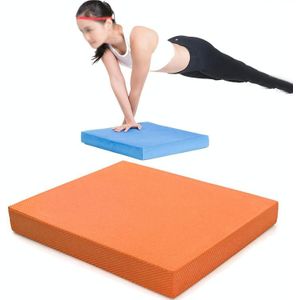Yoga taille en buik kern gestabiliseerde balans mat plank ondersteuning balans zachte instorting  specificatie: 40x33x5cm (oranje)
