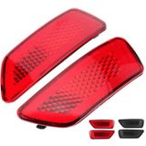 1 Paar Voor Jeep Grand Cherokee 2011-2018 Auto Achterbumper Lamp Reflector 57010720AC 57010721AC (Rood)