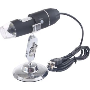 USB Vergrootglas HD 0.3 MP beeld sensor 2560x1920P USB digitale microscoop met 8 LED & professionele stand