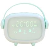 XR-MM-C2002 LED Light Children Bedside Multifunctionele Intelligent Digital Wekker (Groen)