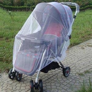 3 stuks 150cm baby kinderwagen Mosquito insect Shield netto veilig zuigelingen bescherming mesh wandelwagen accessoires muggengaas (wit)