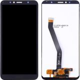 LCD-scherm en digitizer volledige assemblage voor Huawei Y6 Prime (2018) (zwart)