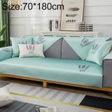 Veer patroon zomer ijs zijde antislip volledige dekking sofa cover  maat: 70x180cm