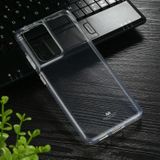 Voor Samsung Galaxy S21 Ultra 5G GOOSPERY JELLY Volledige dekking Soft case(transparant)