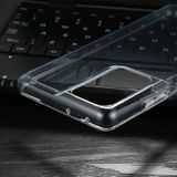 Voor Samsung Galaxy S21 Ultra 5G GOOSPERY JELLY Volledige dekking Soft case(transparant)