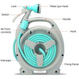 Auto draagbare multi-functionele water macht wasmachine hoge druk mini waterpijp (Lake blauw)