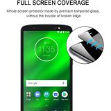 25 stuks volledige lijm volledige cover Screen Protector gehard glas film voor Motorola Moto G7 Play