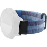 Voor Garmin Fenix 5 Quick Release nylon vervangende polsband horlogeband (Lake Blue)