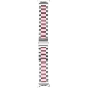 Voor Google Pixel Watch Three Strains roestvrijstalen metalen horlogeband
