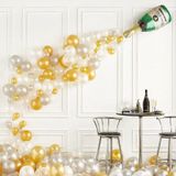 Champagne fles aluminiumfolie ballon set bruiloft partij cocktail party decoratie ballon